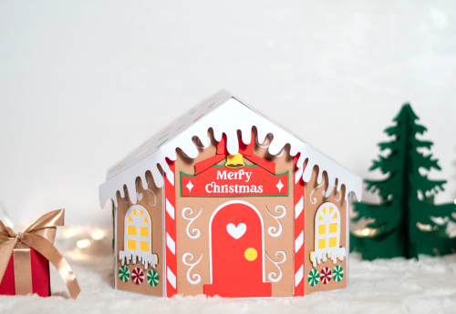 Sweeten the Season with Banetta Designs' 3D Gingerbread House Candy Holder: A Festive Treat Box, Ornament, and Gift Delight! - BanettaDesigns - SVG designs, seamless digital paper, clipart Sweeten the Season with Banetta Designs' 3D Gingerbread House Candy Holder: A Festive Treat Box, Ornament, and Gift Delight! - BanettaDesigns - SVG designs, seamless digital paper, clipart