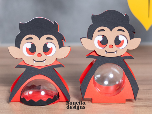 How to Make a Standing Halloween Candy Holder with Cricut - BanettaDesigns - SVG designs, seamless digital paper, clipart