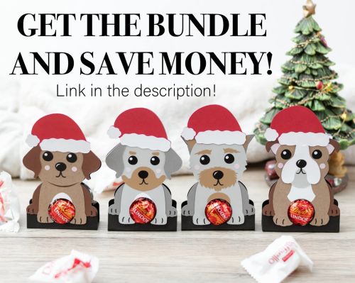Christmas DOG Labrador/Retriever candy holder SVG bundle - BanettaDesigns - SVG designs, seamless digital paper, clipart Christmas DOG Labrador/Retriever candy holder SVG bundle - BanettaDesigns - SVG designs, seamless digital paper, clipart