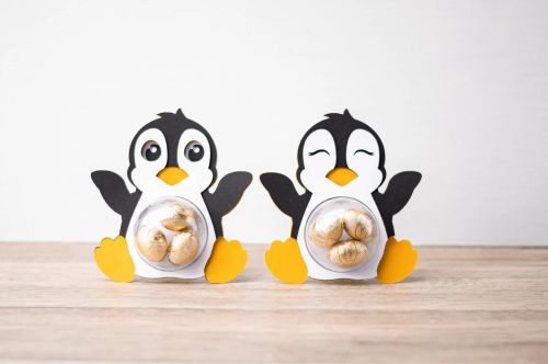 CHRISTMAS BUNDLE - Candy holders 8 different designs, ornament gift SVG - BanettaDesigns - SVG designs, seamless digital paper, clipart