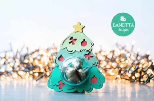 CHRISTMAS BUNDLE - Candy holders 8 different designs, ornament gift SVG - BanettaDesigns - SVG designs, seamless digital paper, clipart