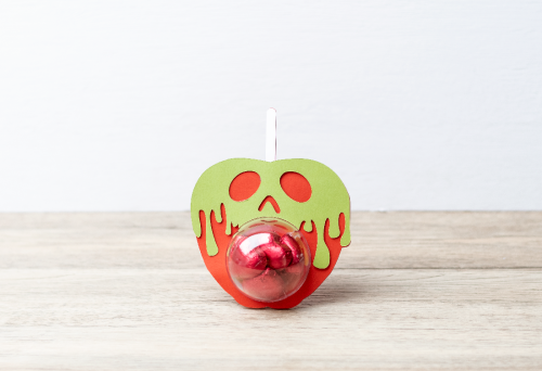 Poisoned APPLE halloween candy holder, ornament gift SVG - BanettaDesigns - SVG designs, seamless digital paper, clipart