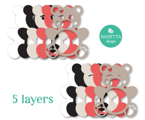 Cute Bear VALENTINE'S day candy holder, ornament gift SVG - BanettaDesigns - SVG designs, seamless digital paper, clipart Cute Bear VALENTINE'S day candy holder, ornament gift SVG - BanettaDesigns - SVG designs, seamless digital paper, clipart