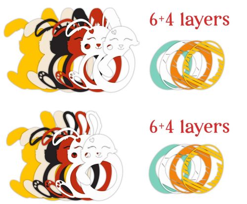 BUNNY with Easter egg candy holder, ornament gift SVG - BanettaDesigns - SVG designs, seamless digital paper, clipart BUNNY with Easter egg candy holder, ornament gift SVG - BanettaDesigns - SVG designs, seamless digital paper, clipart