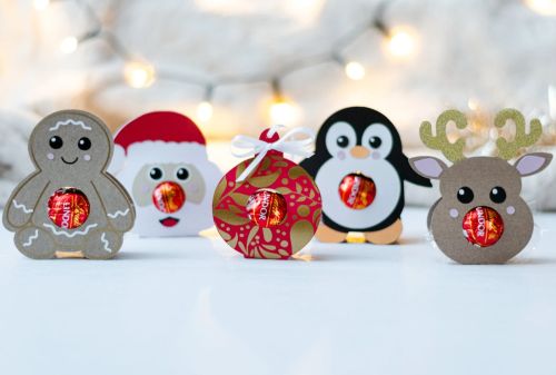 MEGAPACK Christmas candy holder SVG bundle - BanettaDesigns - SVG designs, seamless digital paper, clipart