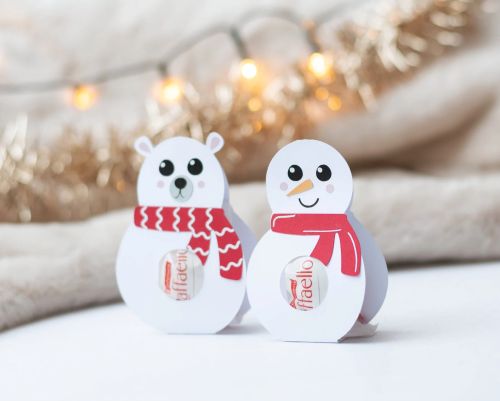 MEGAPACK Christmas candy holder SVG bundle - BanettaDesigns - SVG designs, seamless digital paper, clipart