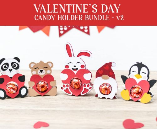 VALENTINE'S day candy holder bundle (V2), 5 pack, ornament gift SVG - BanettaDesigns - SVG designs, seamless digital paper, clipart VALENTINE'S day candy holder bundle (V2), 5 pack, ornament gift SVG - BanettaDesigns - SVG designs, seamless digital paper, clipart