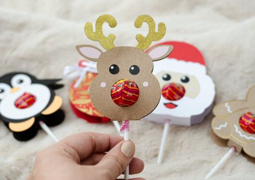 Christmas LOLLIPOP holder SVG bundle - BanettaDesigns - SVG designs, seamless digital paper, clipart