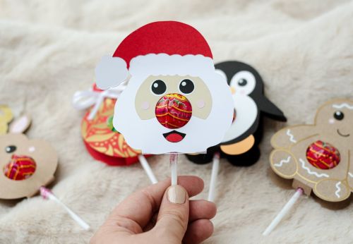 Christmas LOLLIPOP holder SVG bundle - BanettaDesigns - SVG designs, seamless digital paper, clipart