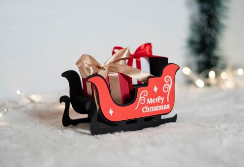 3D SLEDGE Christmas candy holder , treat box, ornament gift SVG - BanettaDesigns - SVG designs, seamless digital paper, clipart 3D SLEDGE Christmas candy holder , treat box, ornament gift SVG - BanettaDesigns - SVG designs, seamless digital paper, clipart
