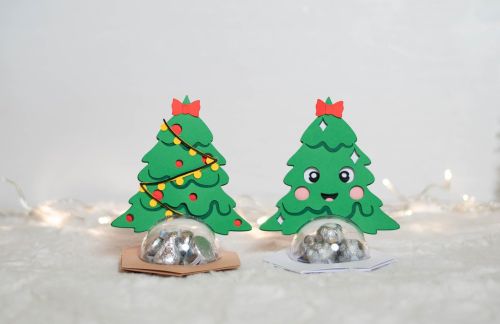 CHRISTMAS TREE Candy holder and Christmas tree ornament SVG - BanettaDesigns - SVG designs, seamless digital paper, clipart CHRISTMAS TREE Candy holder and Christmas tree ornament SVG - BanettaDesigns - SVG designs, seamless digital paper, clipart