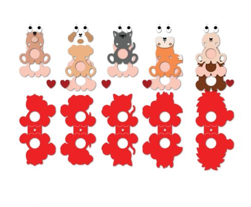 CUTE Valentine ANIMALS Lollipop holder bundle - 5 designs, ornament gift SVG - BanettaDesigns - SVG designs, seamless digital paper, clipart CUTE Valentine ANIMALS Lollipop holder bundle - 5 designs, ornament gift SVG - BanettaDesigns - SVG designs, seamless digital paper, clipart