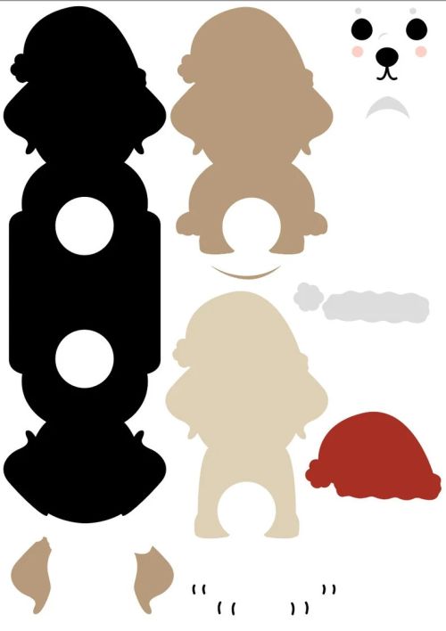 Christmas DOGS candy holder SVG bundle - BanettaDesigns - SVG designs, seamless digital paper, clipart Christmas DOGS candy holder SVG bundle - BanettaDesigns - SVG designs, seamless digital paper, clipart